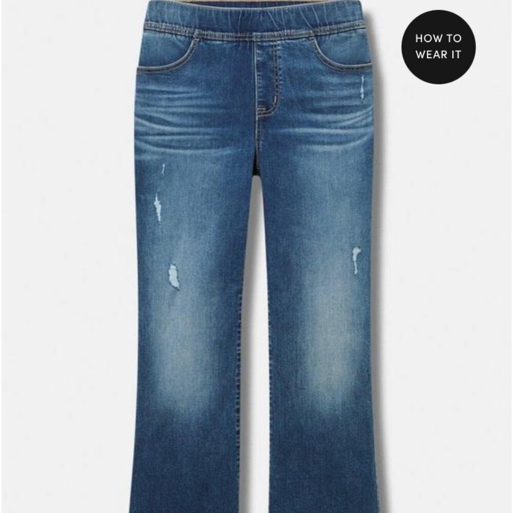 Torrid Blue Boot Cut Jeans for Women